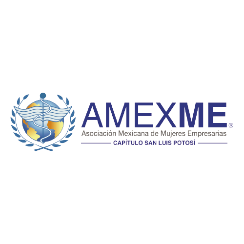 Logo de AMEXME de SLP