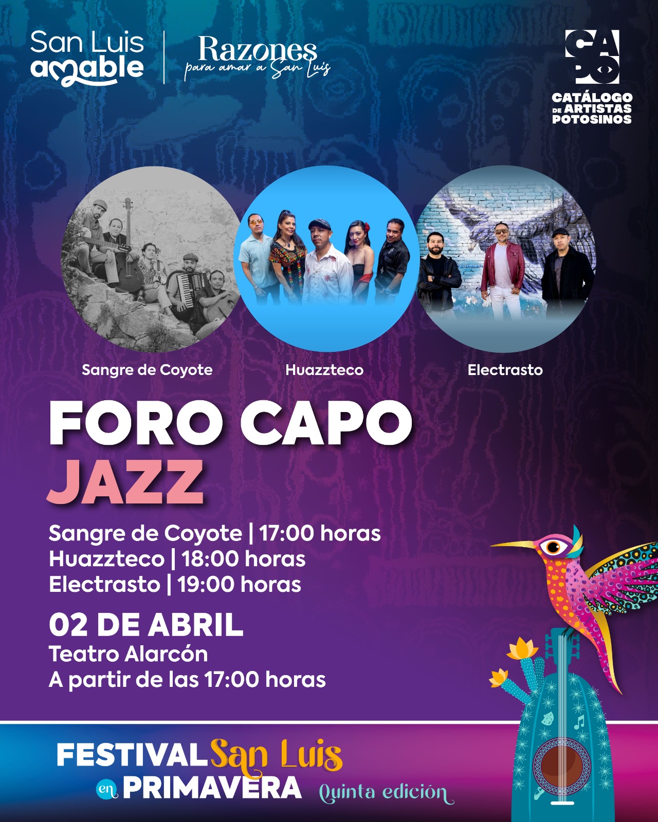 Imagen de referencia del evento de  Foro CAPO- jazz