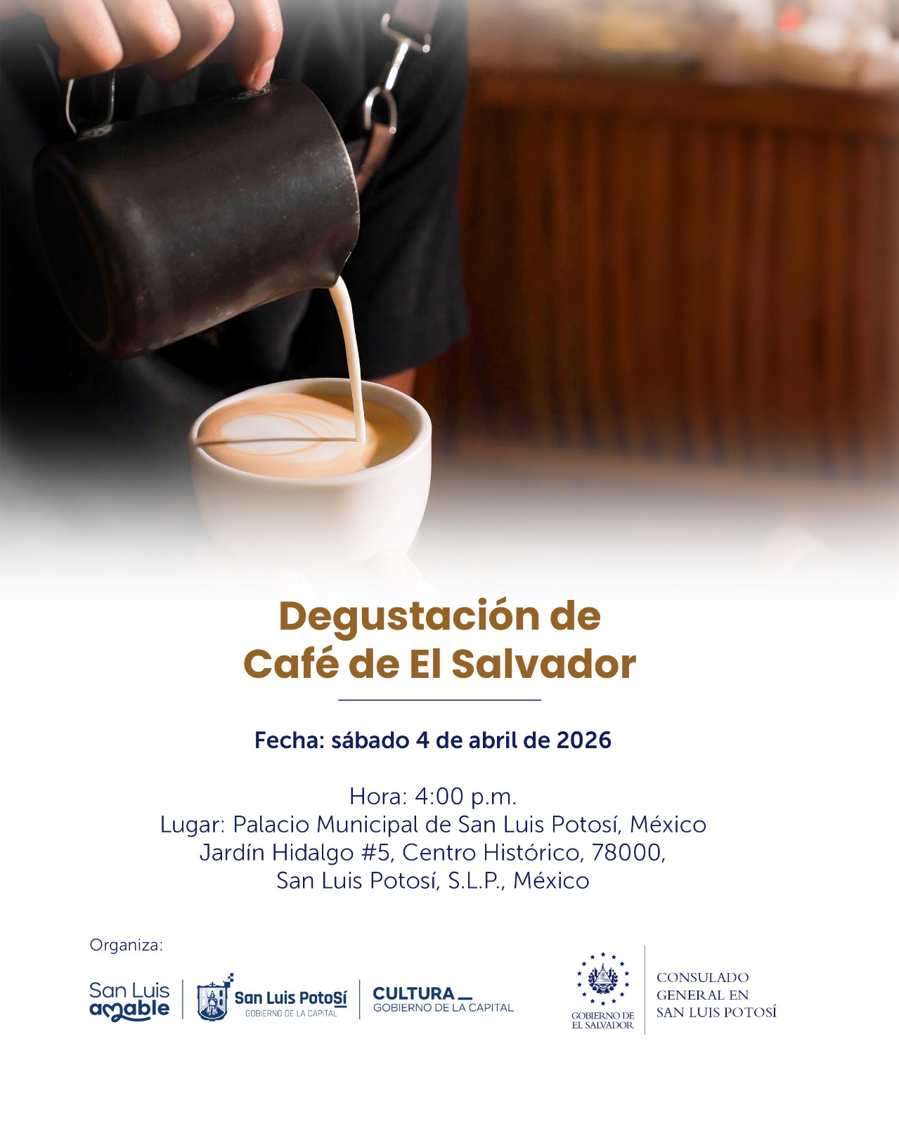 Imagen de referencia del evento de  Degustación de café salvadoreño