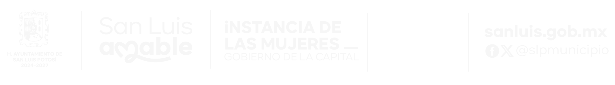 Logos del H. Ayuntamiento e Instancia de las Mujeres