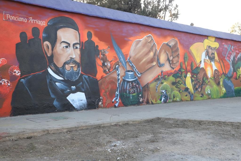 Identidad, cultura y recuperación de espacios públicos, en los 25 nuevos murales del panteón de El Saucito: alcalde Galindo