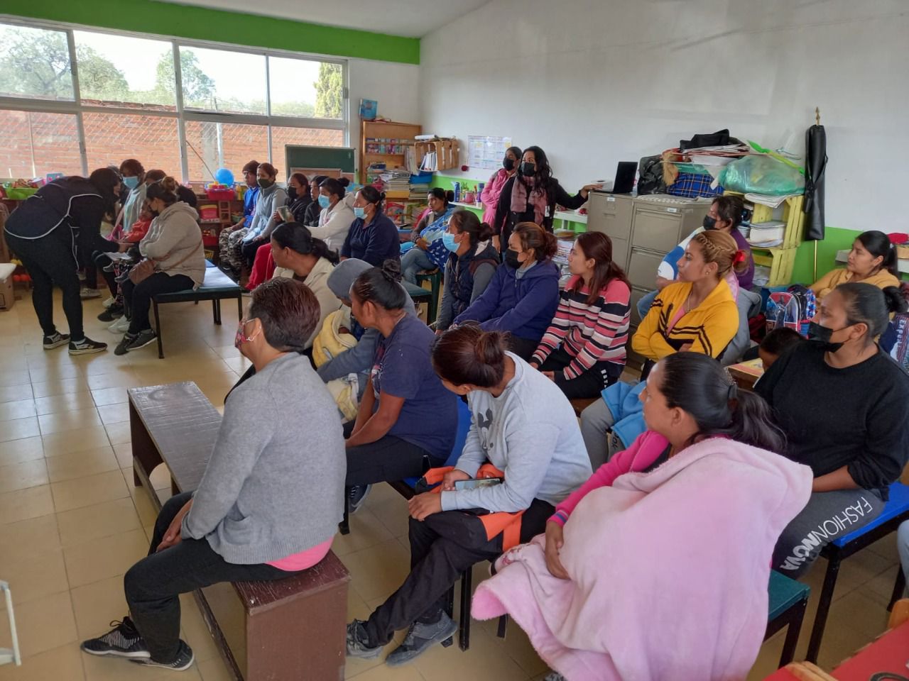 DIF Municipal lleva plática sobre prevención del abuso sexual infantil a comunidad "Los García"