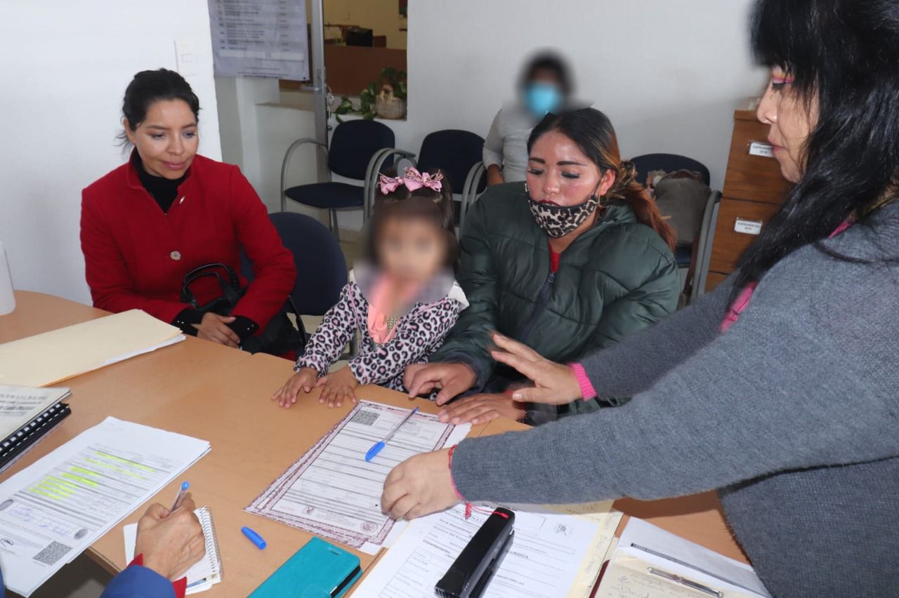  DIF Municipal de San Luis Potosí prioriza el interés superior de la niñez y procedió al registro de identidad de una menor nacida en Guanajuato