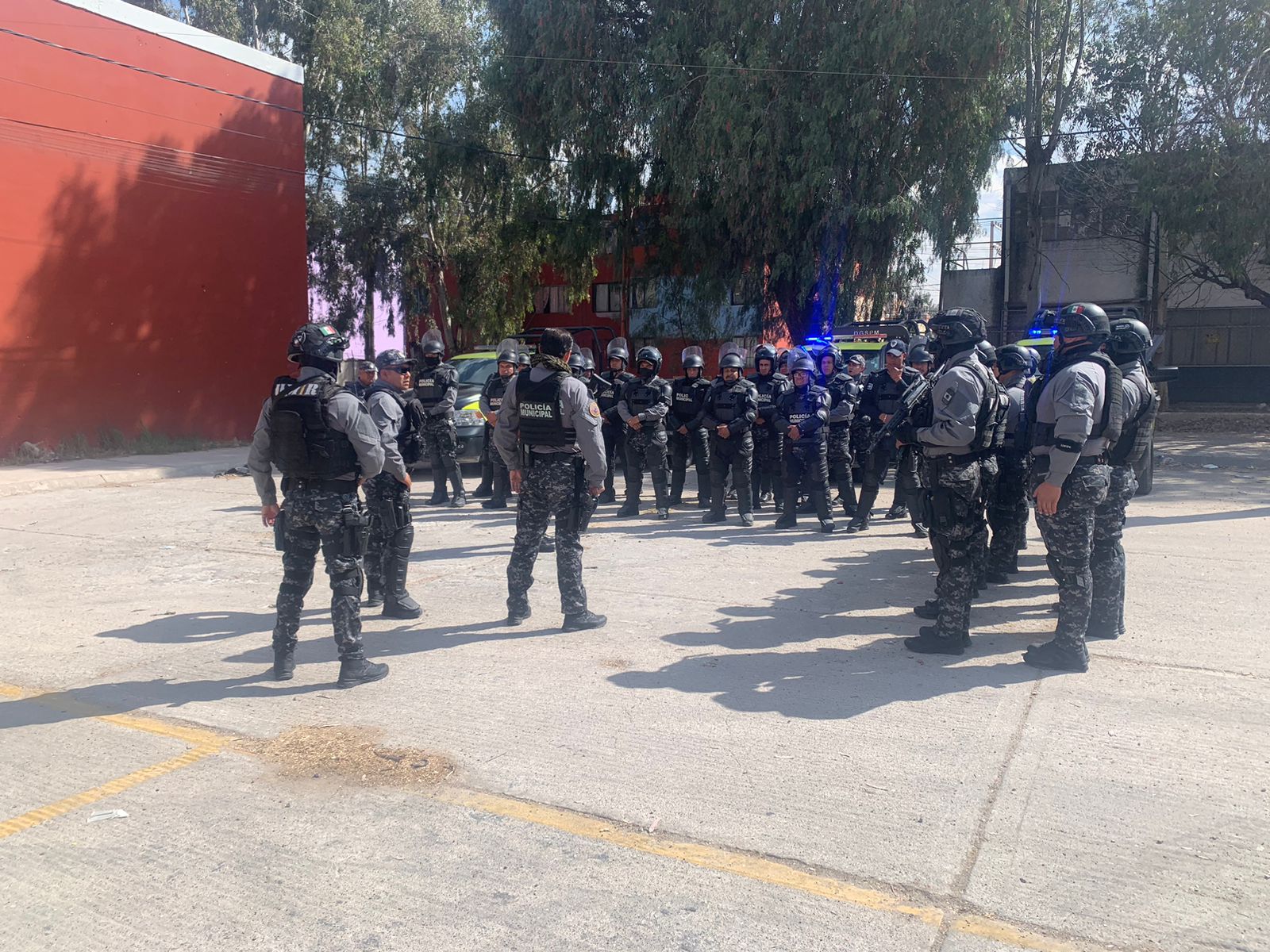  Guardia Municipal activa operativo Martillo en los cuadrantes sur y oriente de la Capital