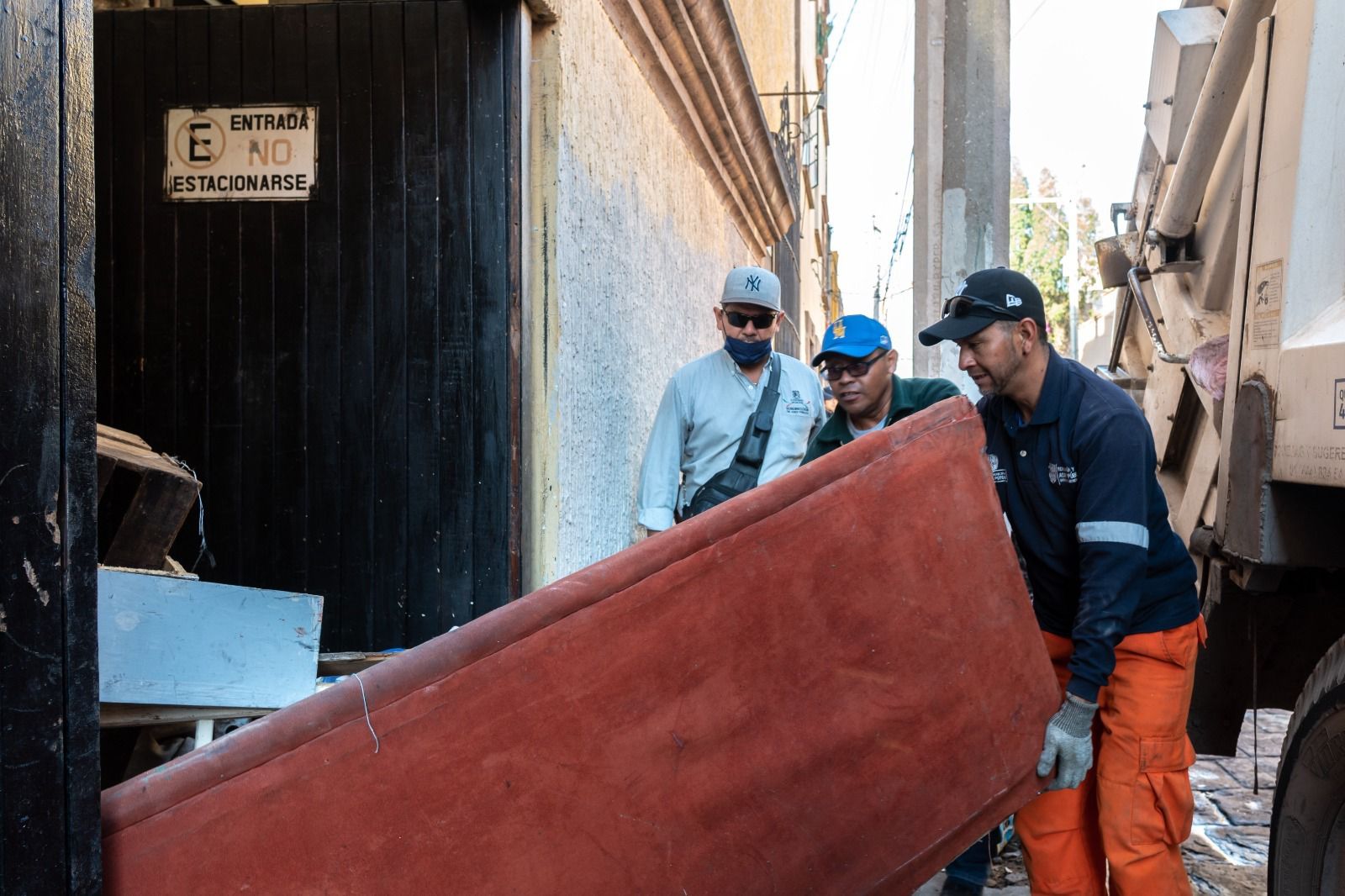  SSPC realiza intervención de prevención en Centro Histórico