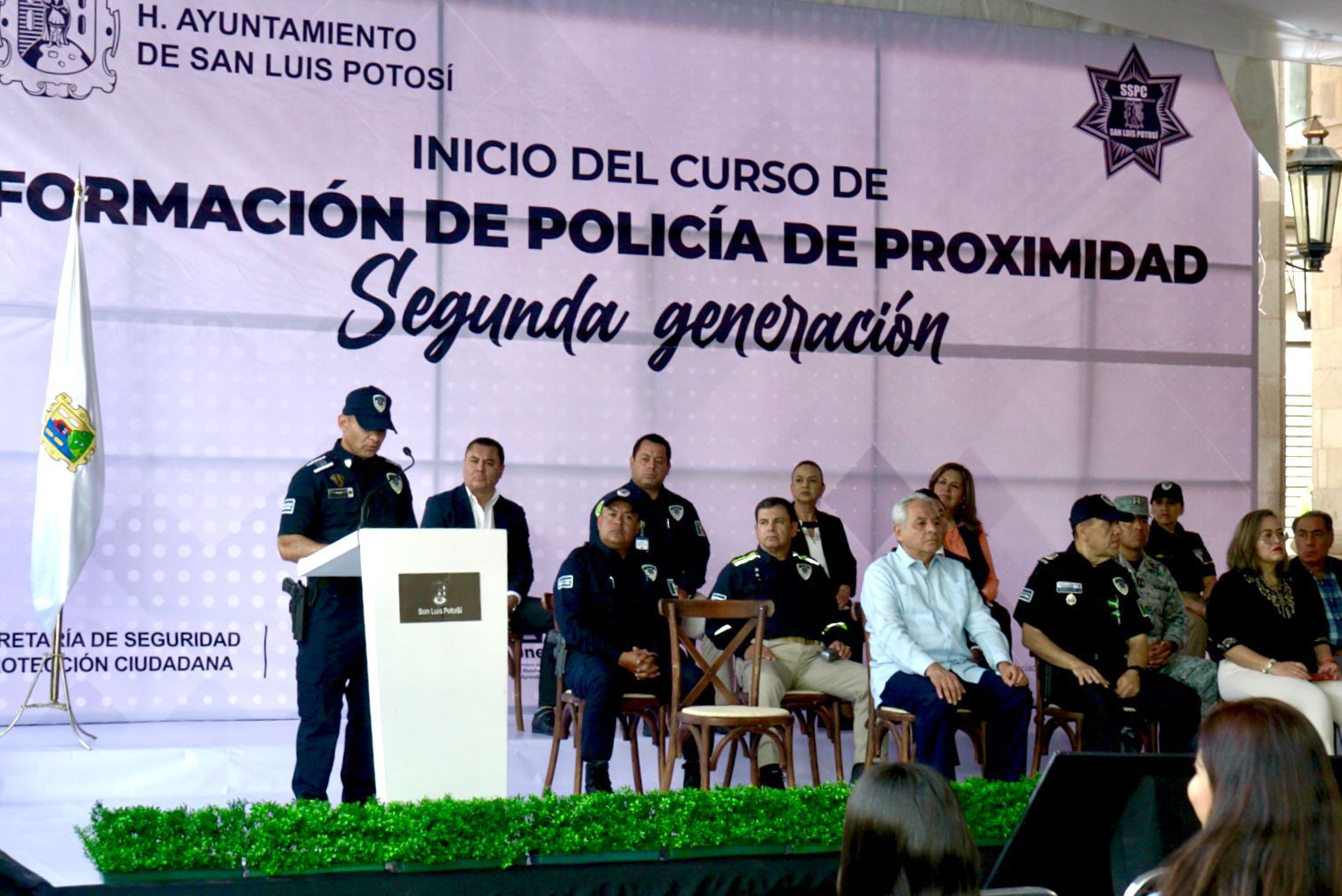 SSPC de la Capital inaugura el Curso de Formación Policial para 92 cadetes
