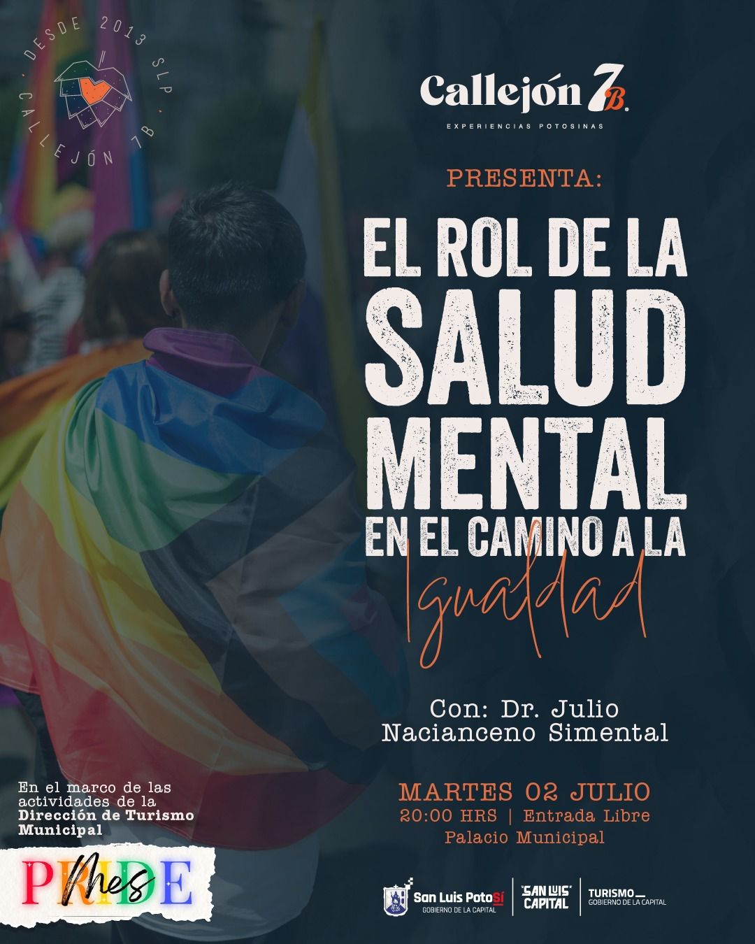 Ayuntamiento de SLP invita a la conferencia “El Rol de la Salud Mental en el Camino a la Igualdad”