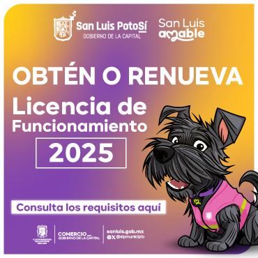 Acceso a la inforgrafia para obtener licencias de funcionamiento, 2025,con la imagen de Guicho