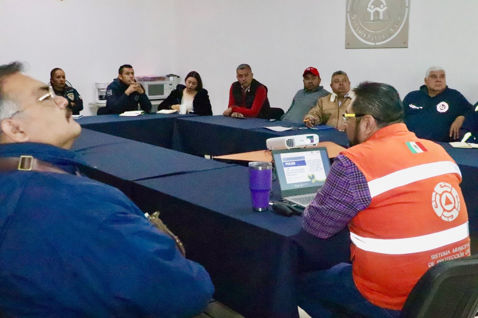 Fotografía de la reunión de planificación