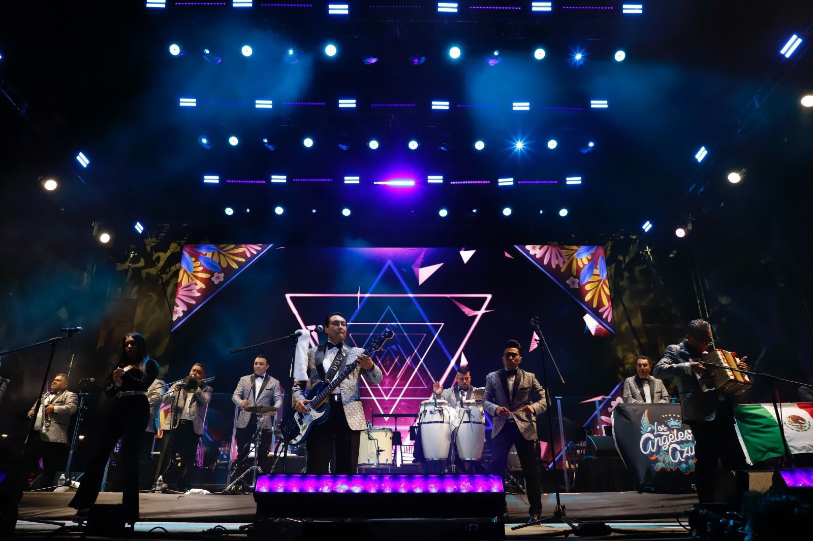 Fotografía de la presentación de un grupo en el Festival San Luis en Primavera