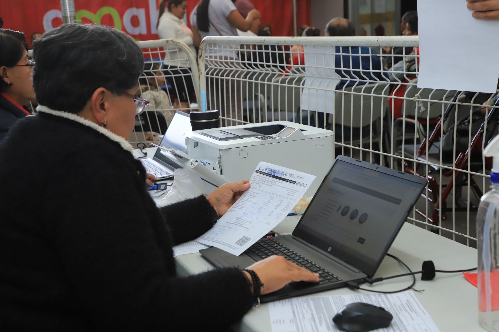 Fotografía de la caja recaudadora de la UAM