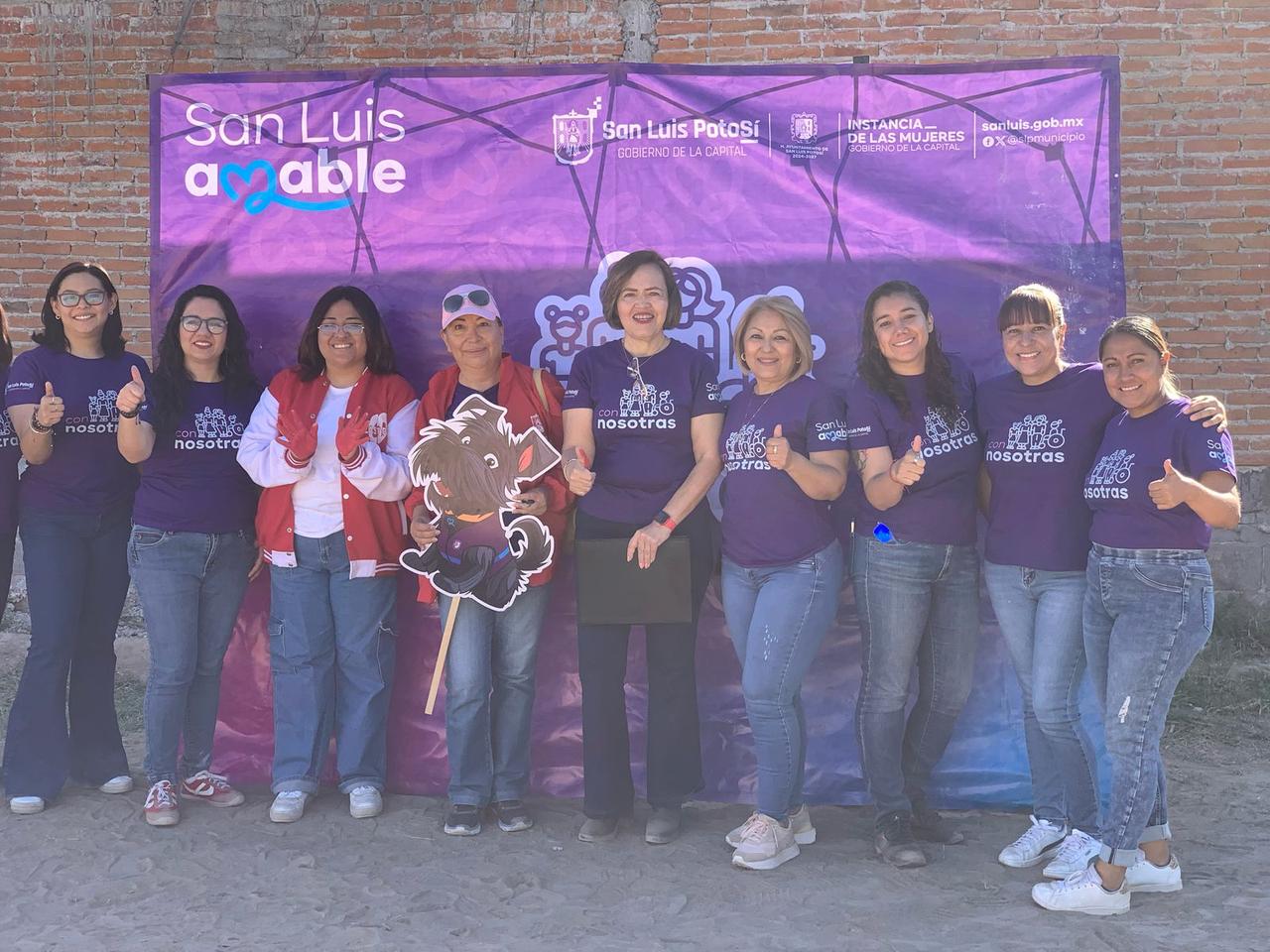 Fotografía de las participantes en el programa