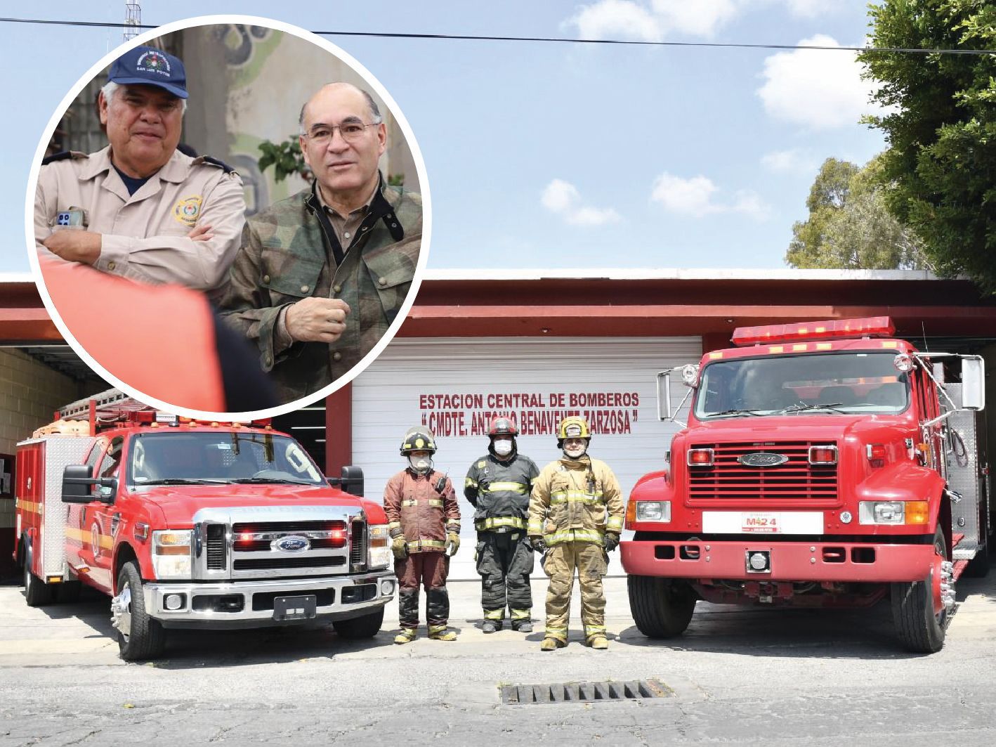 Alcalde Galindo incrementa 25 por ciento el respaldo económico a Bomberos