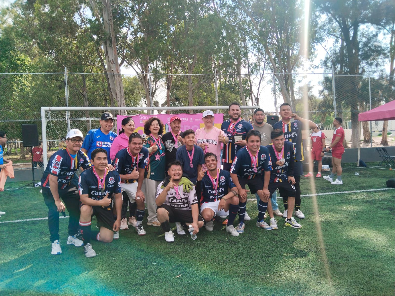 Fomentan unión y convivencia en el Torneo Relámpago del Día del Padre