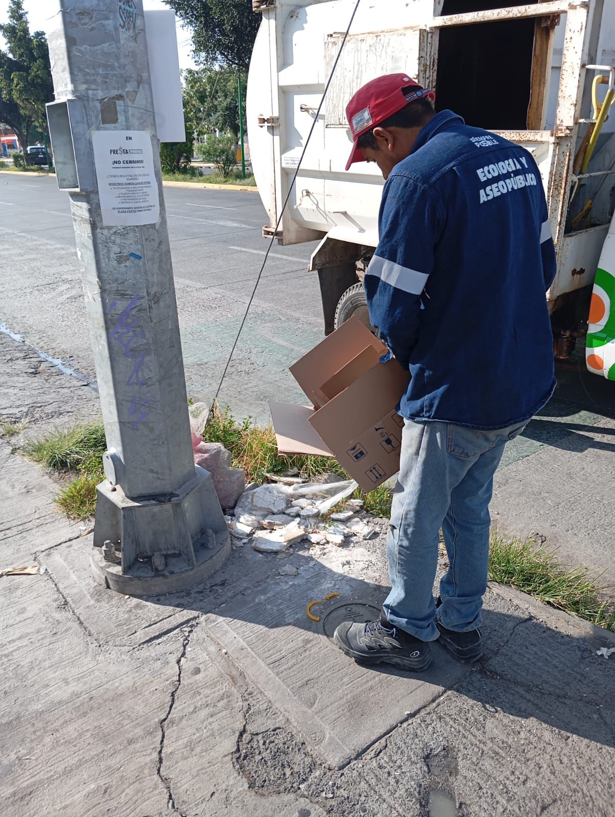 Gobierno de la Capital intensifica retiro de residuos en múltiples zonas de SLP