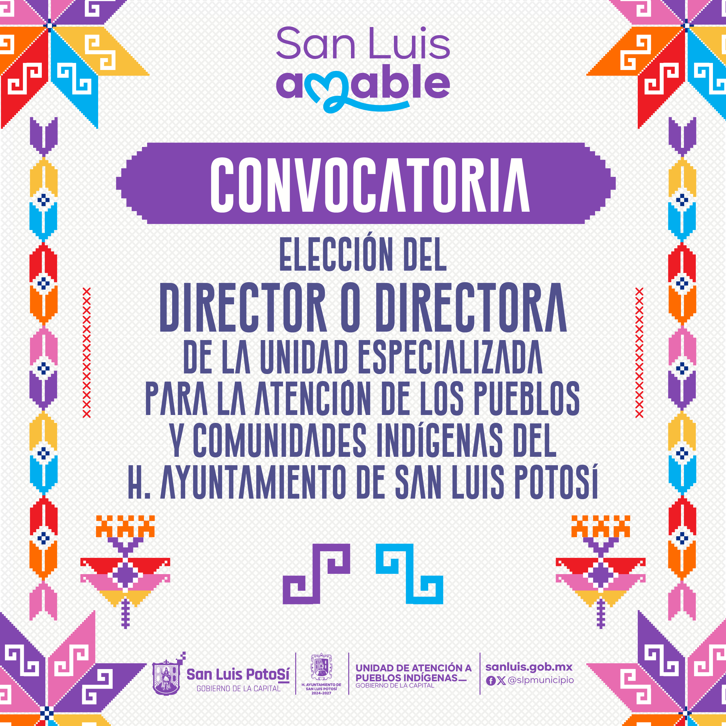 Imagen de la Convocatoria Elección del Director o Directorade la Unidad de Atención a los Pueblos Indígenas