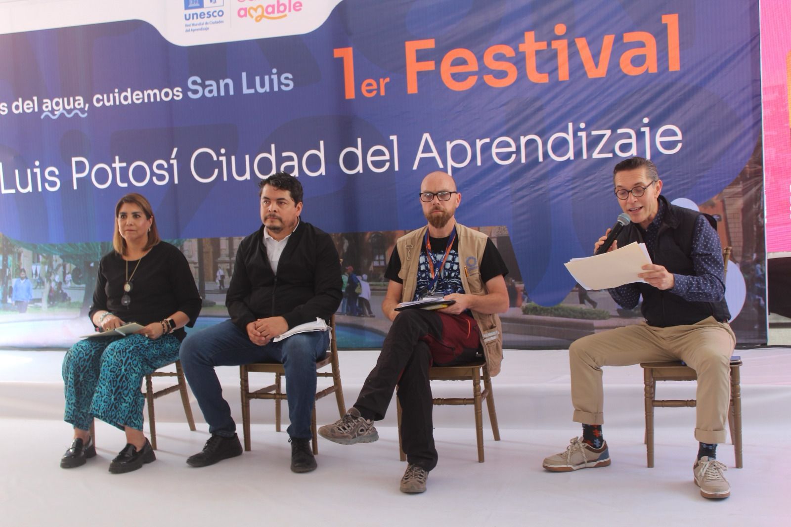 Primer Festival Ciudad del Aprendizaje en San Luis Potosí: Un Llamado al Cuidado del Agua y el Medio Ambiente