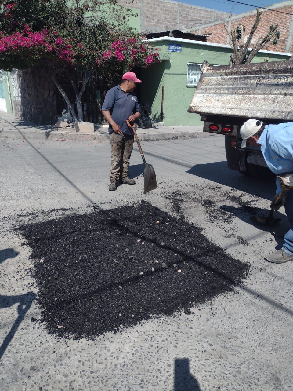 Gobierno de la Capital intensifica bacheo: más de 90 reparaciones en una semana