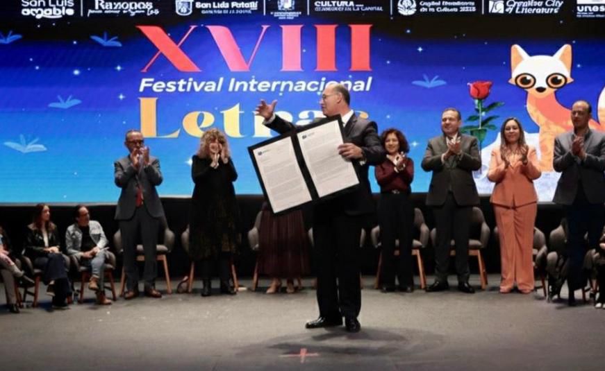 UNESCO entrega a San Luis Capital la distinción como Ciudad Creativa en Literatura