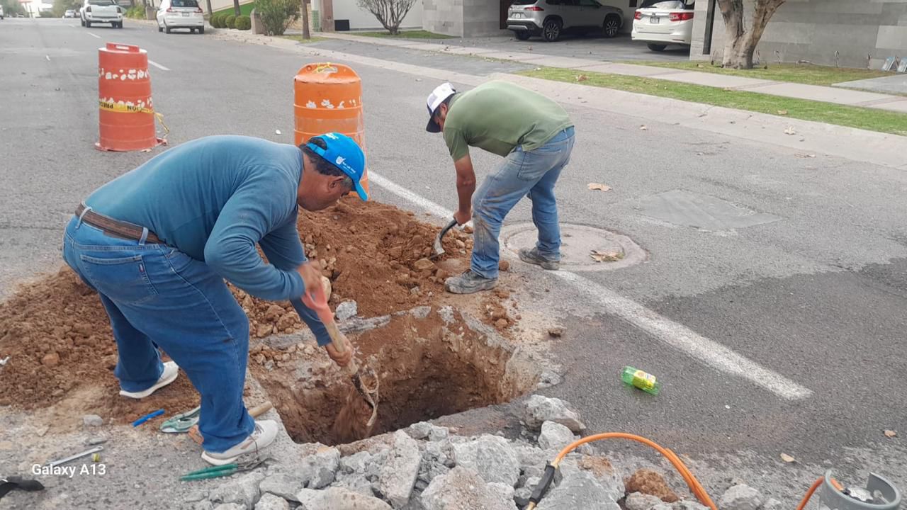 Atención oportuna de la Dirección Municipal de Agua a reportes de fugas