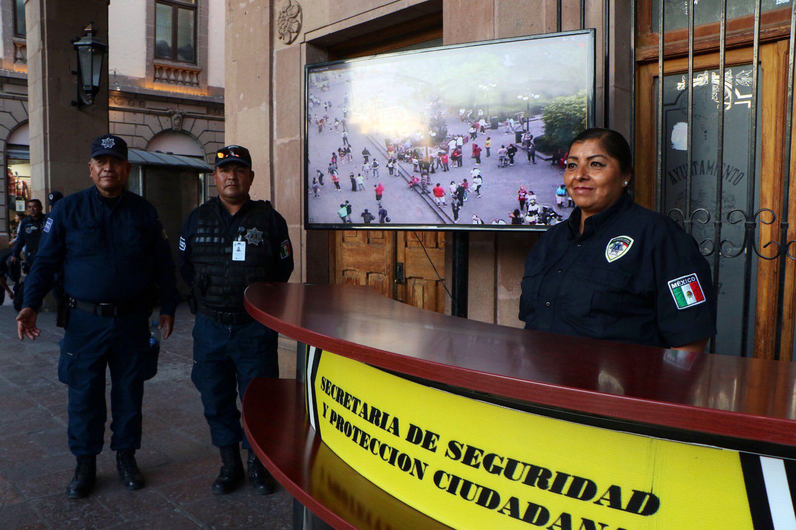 Gobierno de la Capital refuerza seguridad turística en el Centro Histórico durante el fin de año