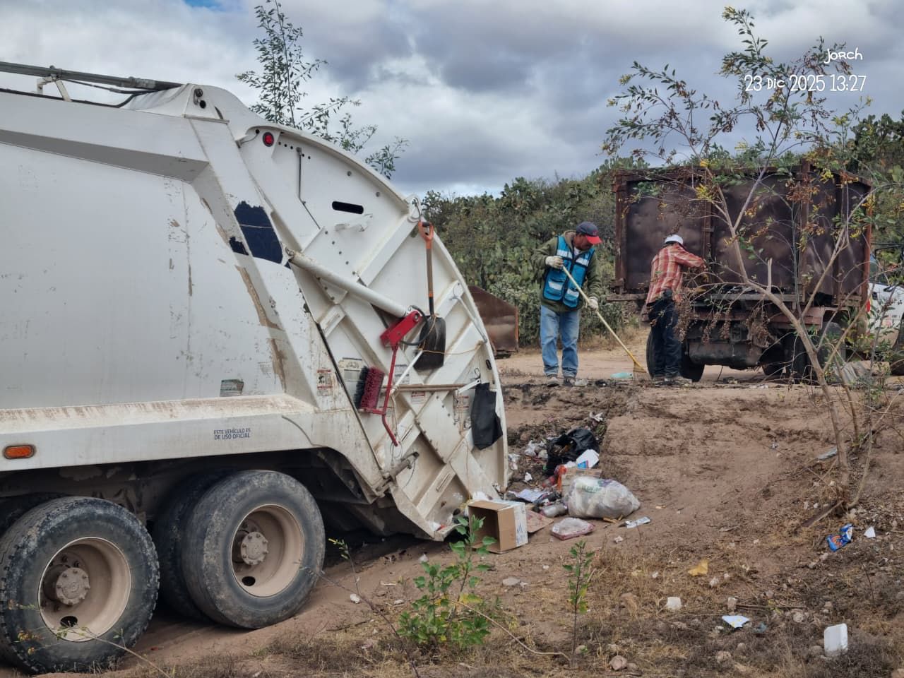 Con más de 150 toneladas de basura recolectada cierra diciembre la delegación de Bocas