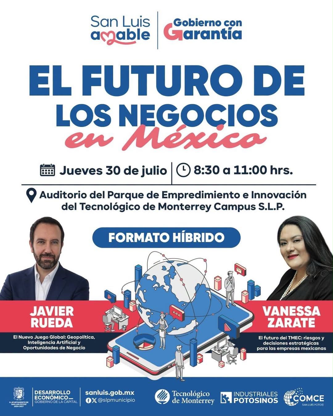Gobierno de la Capital invita a emprendedores al taller de capacitación "El Futuro de los Negocios en México"