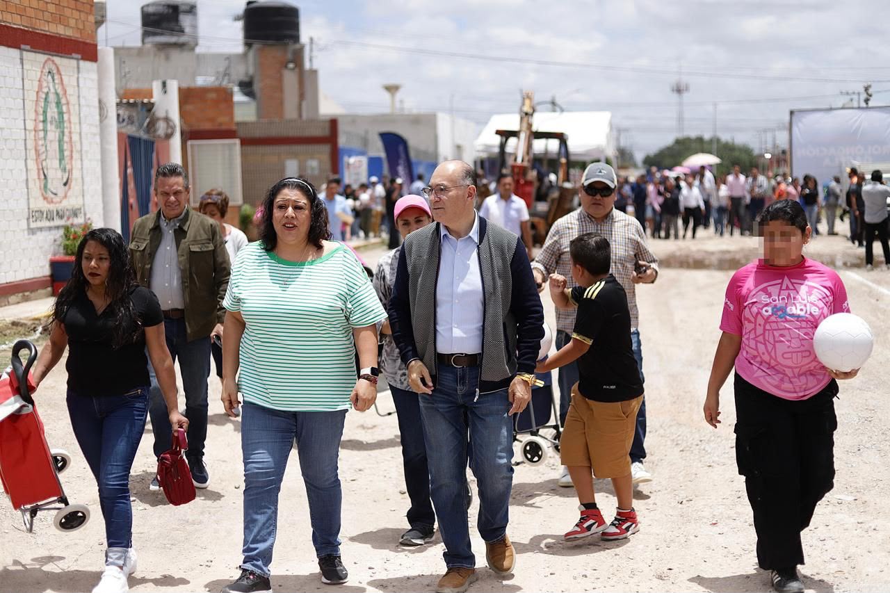 Enrique Galindo acelera la modernización de la zona norte de San Luis Capital