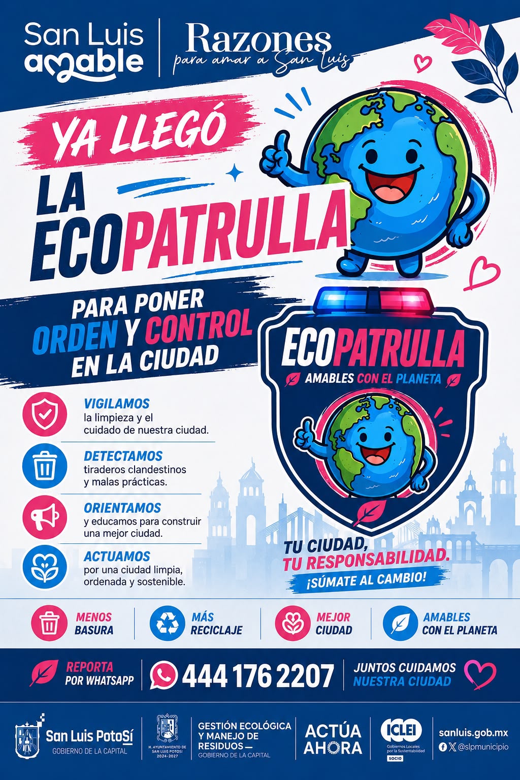 Gobierno Municipal pone en funcionamiento Ecopatrulla que fortalece vigilancia ambiental