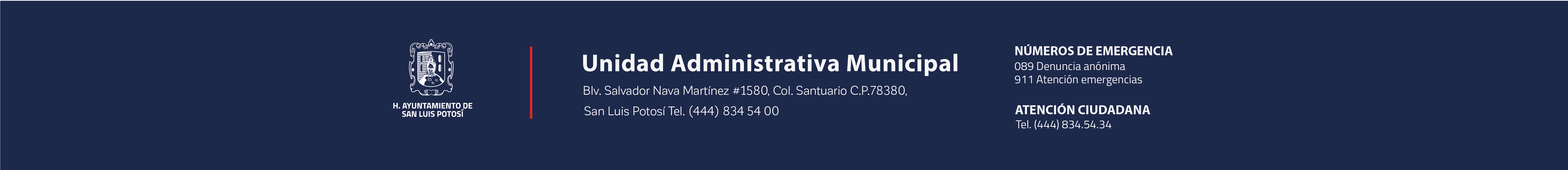Unidad Administrativa Municipal SLP